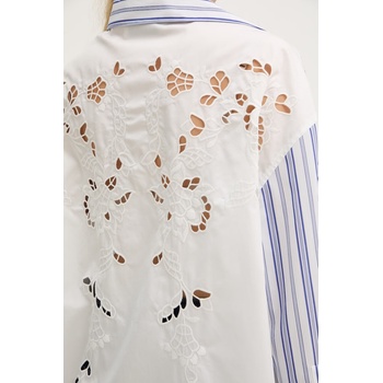 Max Mara риза дамски от памук (2615111012600)