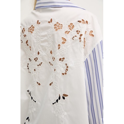 Max Mara риза дамски от памук (2615111012600)