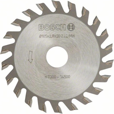 Bosch Accessories 3608641002 kotoučová fréza tvrdokov Vnější Ø 20 mm