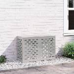 vidaXL Покритие за климатик Сребристо 90 x 40 x 60 см (865894)