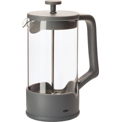 Cilio Lucia french press 8 grigio