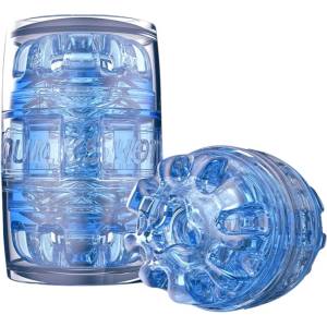 Fleshlight Quickshot Turbo - мъжки мастурбатор за пътуване - син
