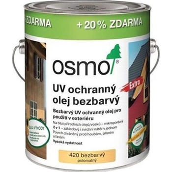 Osmo 420 UV ochranný olej Extra 2,5 l bezfarebný