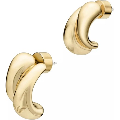 Emporio Armani Designové pozlacené náušnice EGS3339710