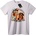 NOONEBRAND Тениска Моето куче и аз приказваме зад гърба ти - 2XL, White