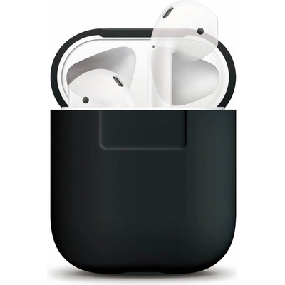 elago Защитен калъф Elago Silicone Case за Apple Airpods, черен (EAPSC-BK)