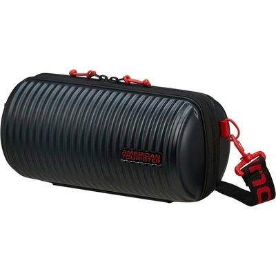 American Tourister ROLLIO CROSS BODY BLACK/RED