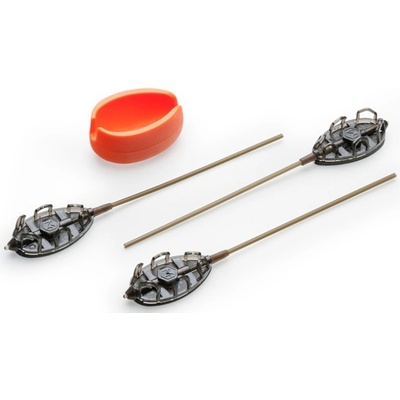 Set Krmítek Mivardi Method Feeder QMR Grip Long Vel. L (30gr + 40gr + 50gr + Formička)