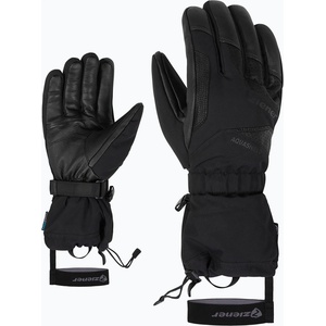 ZIENER Мъжки скиорски ръкавици ZIENER Gaiku-Z Aquashield AW black