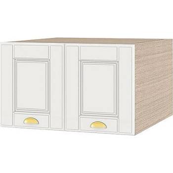 Image 1 of ИРИМ Надстройка за горен кухненски шкаф с две врати Сити МФ-Бяло мат-09-111 60 см