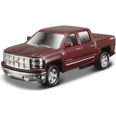 Maisto Chevrolet Silverado 1500 Z71 2014 Burgundy 1:52