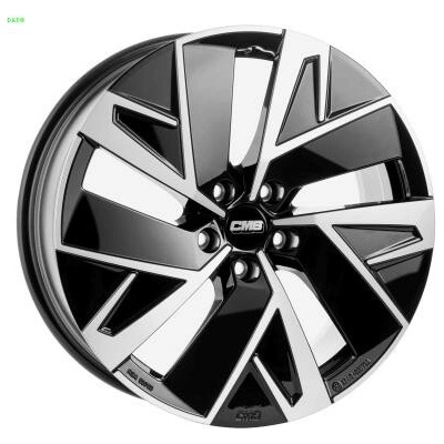 Cms C32 7.5x19 5x114.3 ET46 polished black gloss