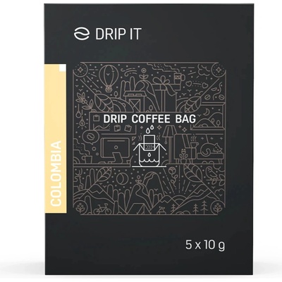 Drip it Káva ve filtru Colombia Sierra Nevada 5 x 10 g