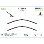 Valeo Silencio 650/650 mm 577869