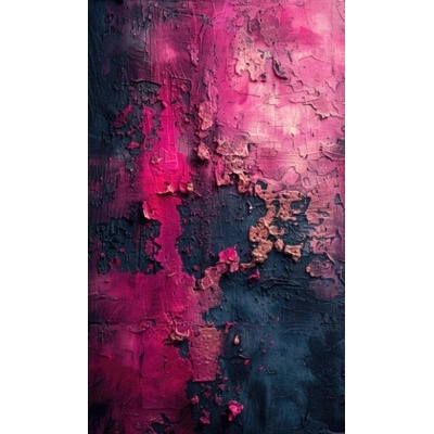 Takoy Panel na závěs, fotoplátno 160x265 cm růžovo-fialová stěna