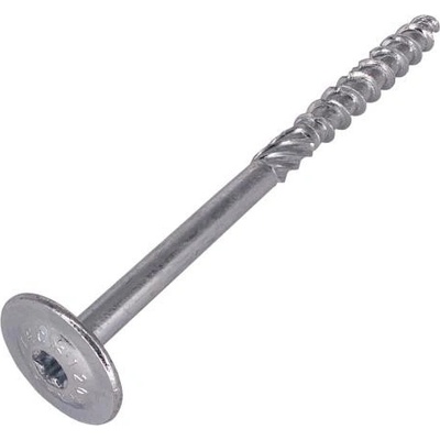 HPM TEC RAPI-TEC SK 8,0x120/50+R - stavební vrut do dřeva, polozávit, pozink, talířová hlava, TORX T40