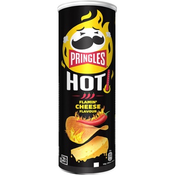 Pringles Hot Flamin Cheese & Chilli 160гр