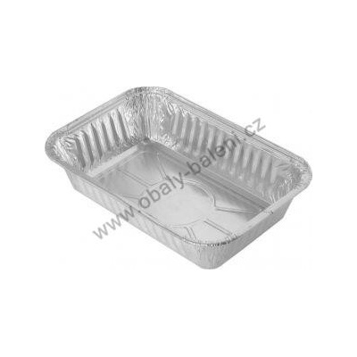 COpack - Menu mísa nedělená ALU (850ml) 21,2 x 14.7 x 4,8cm [100 ks]