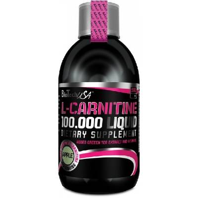 L-Carnitine Liquid 100000 500 ml - Biotech USA - Jablko