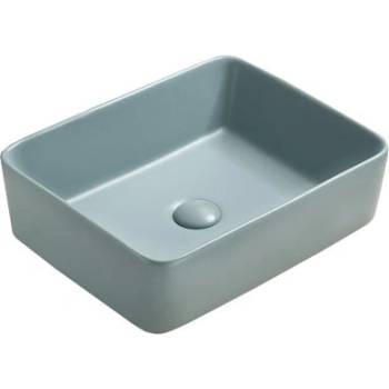 Mexen Catia мивка върху плот 48 x 37 cm, светлозелен мат - 21314848 (21314848)