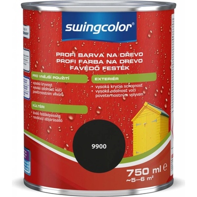 Swingcolor Profi Farebný email 0,75 l čierna