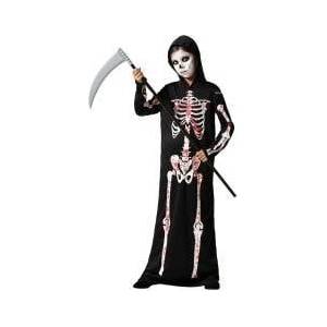 BigBuy Carnival Маскировъчен костюм за деца Скелет Halloween Размер 5-6 години
