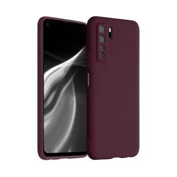 Image 1 of kwmobile Калъф за Huawei P40 Lite 5G - тъмночервен