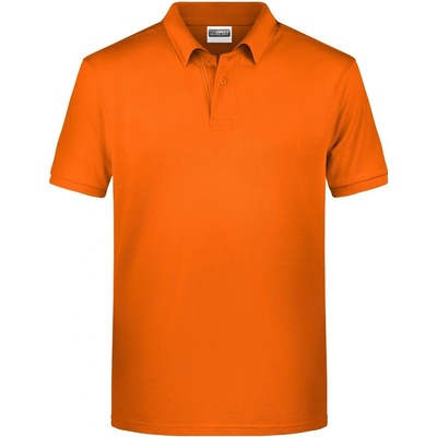 James & Nicholson Daiber pánska polokošeľa z biobavlny 8010 oranžové