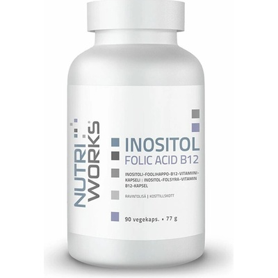 NutriWorks Inositol Folic Acid B12 90 kapsúl