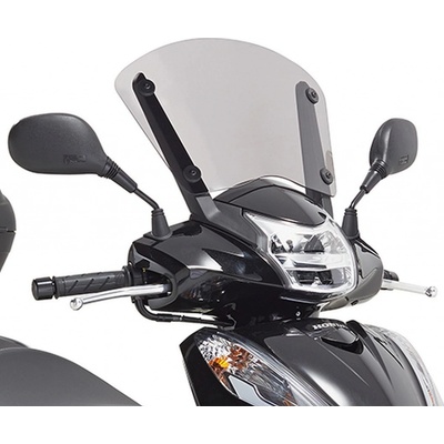 KAPPA plexi HONDA SH 300I (15-20) 27 X 42 cm ztmavené