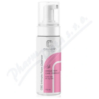 CB21 pharma Canneff CBD Intimate Foam Cleanser 170ml