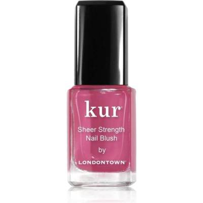 LONDONTOWN kur Sheer Strength Nail Blush Hibiscus spevňujúci lak na nechty hibiskusová 12 ml