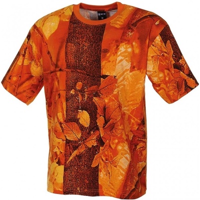 Tričko krátky rukáv hunter orange