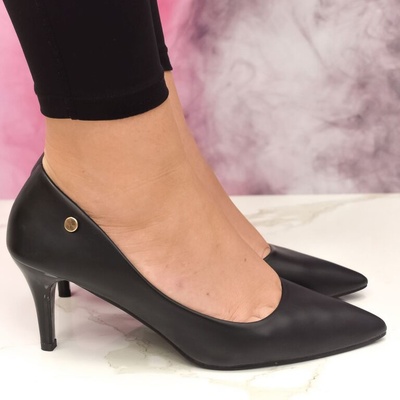 Dámske matné lodičky ALFIE čierne