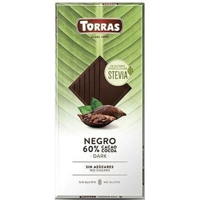 Torras Bezlepková hořká bez přidaného cukru 100 g