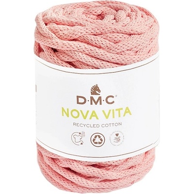 Šňůrková příze na makramé a háčkování NOVA VITA 12 od DMC 250g, růžová