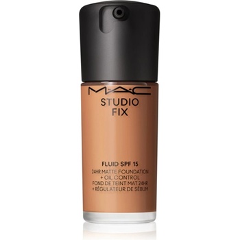 MAC Cosmetics Studio Fix Fluid SPF 15 24HR Matte Foundation + Oil Control матиращ фон дьо тен SPF 15 цвят NW25 30ml