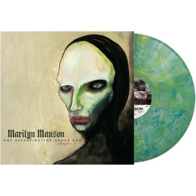Marilyn Manson - One Assassination Under God - Chapter 2 (Green/Blue Marble Coloured) (LP) (4065629763275)