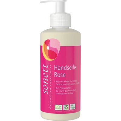 Sonett mydlo na ruky s ružou 300 ml
