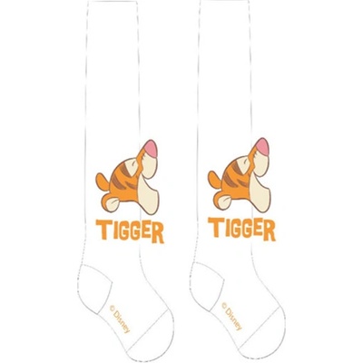 bavlněné punčocháče Tigger bílé