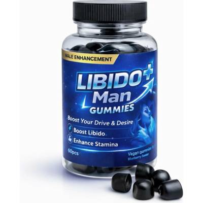 Libidi+ LIBIDO+ Man Gummies 60 ks 180 g