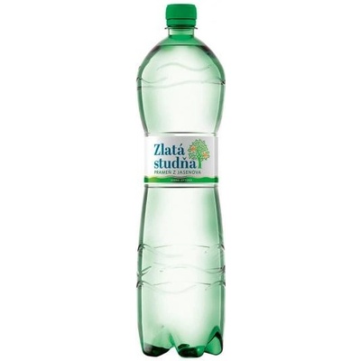 Zlatá studňa jemne sýtená pramenitá voda 6 x 1,5 l