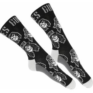 ROCK OFF Чорапи Guns N' Roses - Skulls Band Monochrome - BLACK - ROCK OFF - GNRSCK06MB