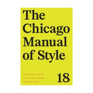 The Chicago Manual of Style, 18th Edition | E18 (ISBN: 9780226817972)
