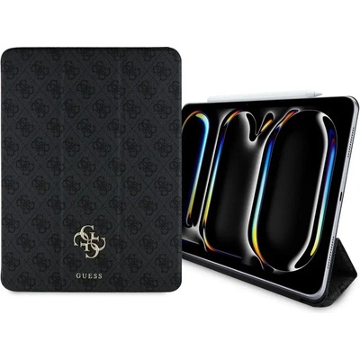 GUESS GUFC13PM24PS4SGK iPad Pro 13" 2024 черно/черно магнитно 4G голямо лого (3666339387952)