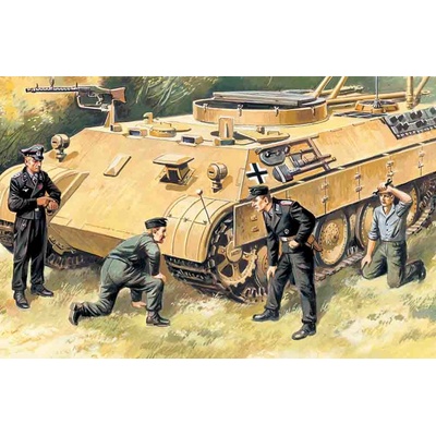 ICM German Tank Crew 19431945 4 figúrky 1:35