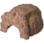 Jbl ReptilCava SAND M -Пещера с цвят на пясък за терариумни животни, 130/100/150 мм