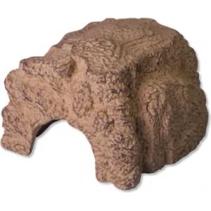 Jbl ReptilCava SAND M -Пещера с цвят на пясък за терариумни животни, 130/100/150 мм