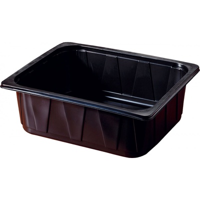 DUNI Tácka 1 2GN pp čierna 1-dielna 325 × 265x100 mm