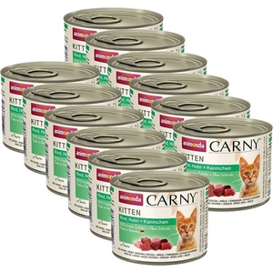 Animonda Carny Kitten - Говеждо, пиле и заек 12 x 200 г